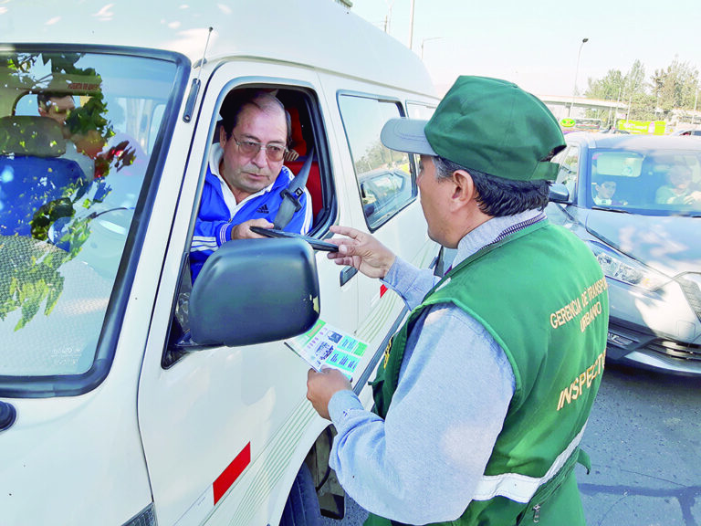 Hay inspectores solo en 2 distritos