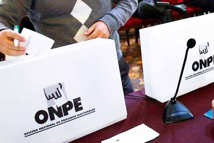 18 partidos políticos  en carrera electoral