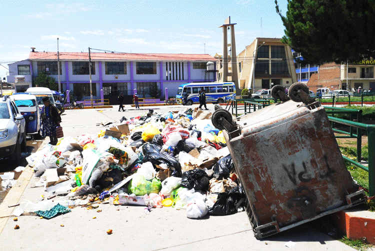 Exterior de escuela  es foco infeccioso