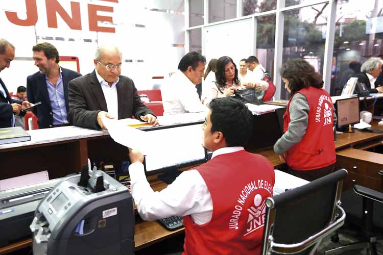 Luego se inicia el periodo de tachas