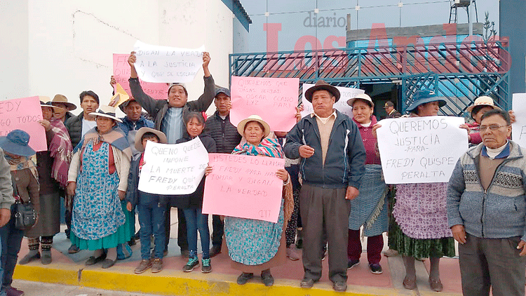 Piden justicia para su hijo
