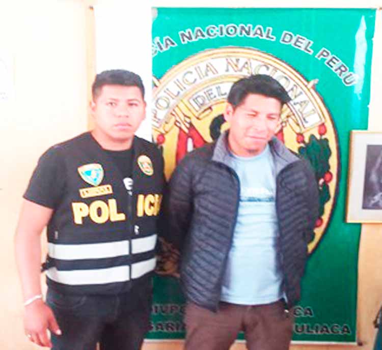 Cae varón requisitoriado por violencia familiar