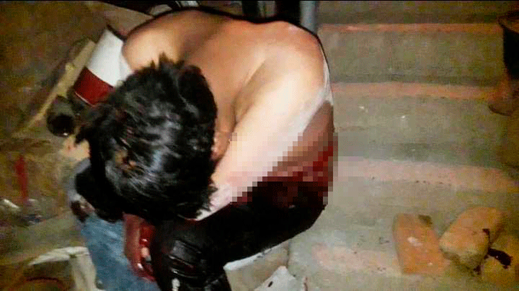 Casi muere acuchillado luego de embriagarse