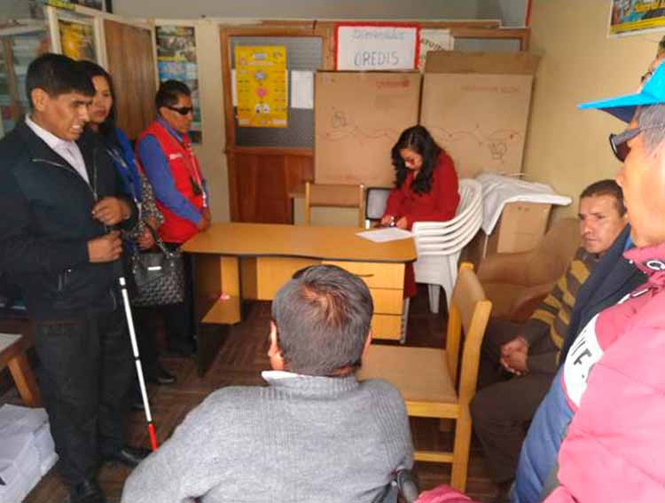 Procuraduría invade  a los discapacitados