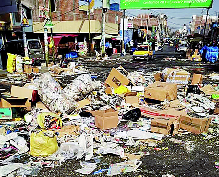¡Vergüenza! Así inició el año, lleno de basura