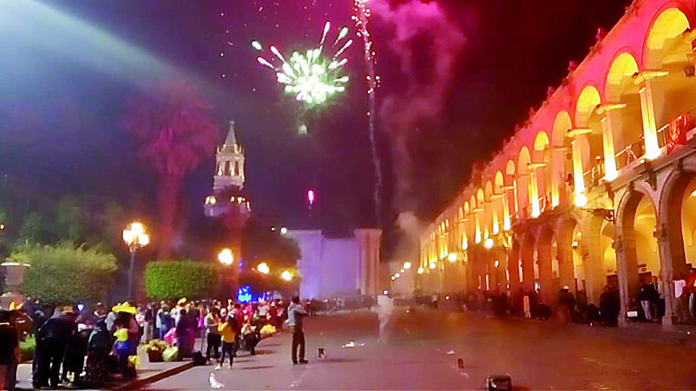 La Plaza de Armas fue tierra de nadie