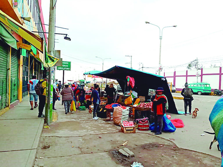 300 ambulantes se exponen a contagio