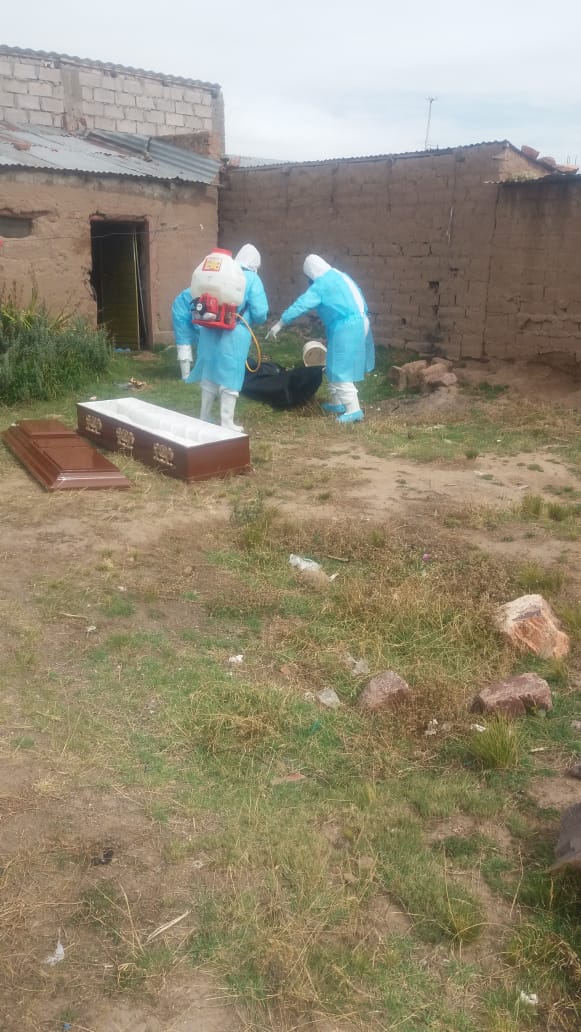 Varón muere con síntomas de Covid-19