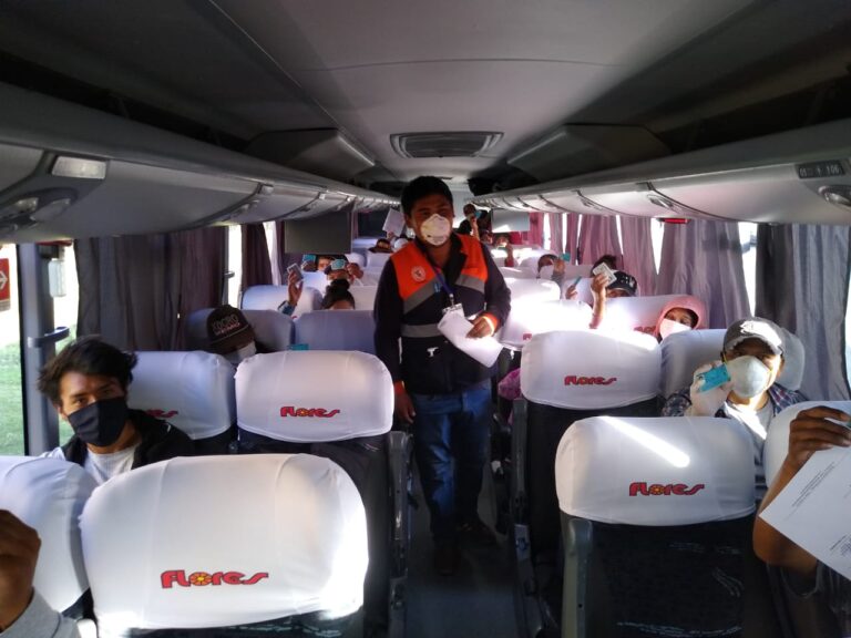 Puneños partieron de  Moquegua