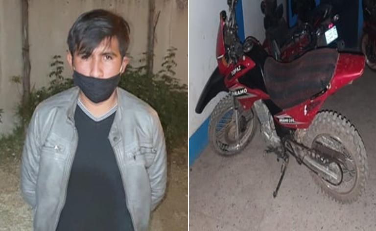 Habría robado celular a una joven