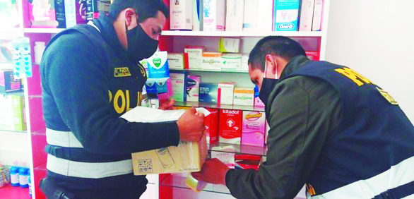 Incautan medicamentos  vencidos