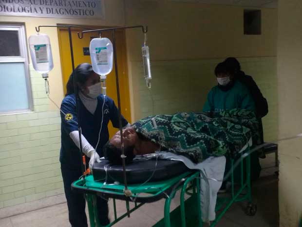 Victimas fueron trasladados hasta un centro hospitalario