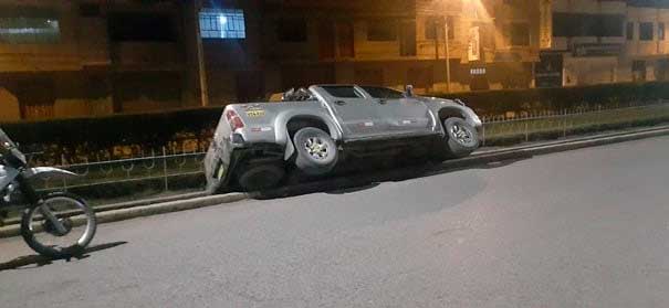 Varón irresponsable ocasiona despiste