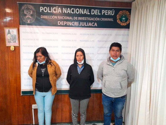 Tres personas acusadas de trata de personas fueron detenidas en la intervención.