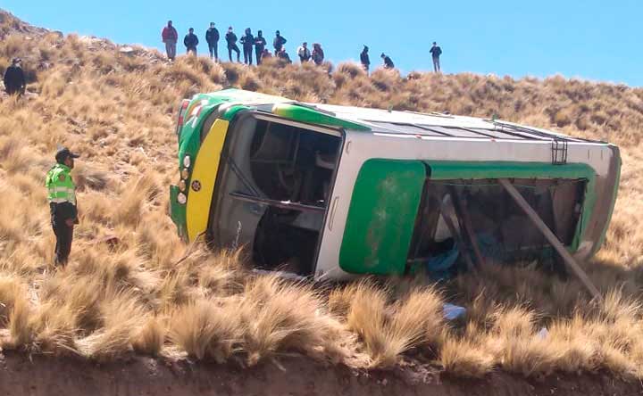 Racha mortal de accidentes viales