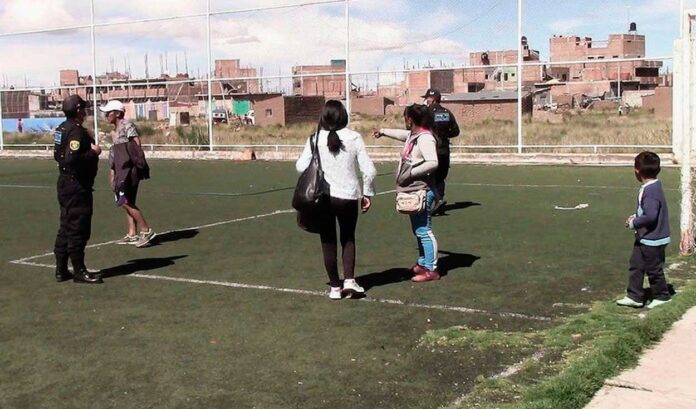 Operativos. Autoriades del orden continuaran intervinieron en plataformas deportivas.