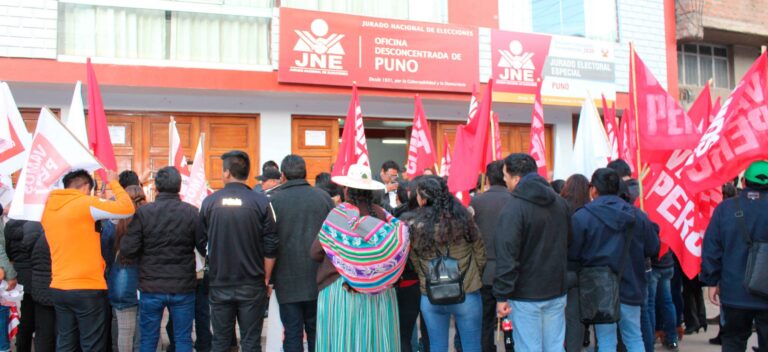 JEE admite inscripción de casi 60 candidatos