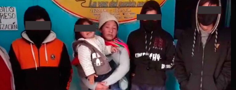 Niños solicitan ayuda a autoridades regionales