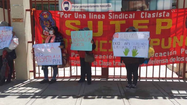 Docentes rechazan contratos directos de profesores becados por Pronabec