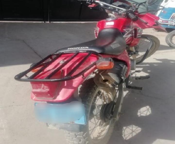 Abandonan moto lineal en distrito