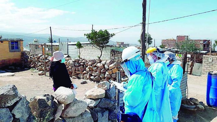 En Arequipa hay leve descenso en los casos de contagio de la COVID-19