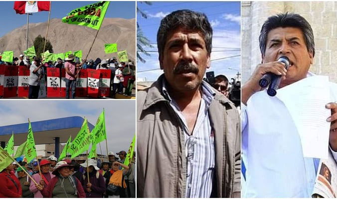 Aceptan pedido de apelación de sentencia condenatoria de dirigentes del Valle de Tambo