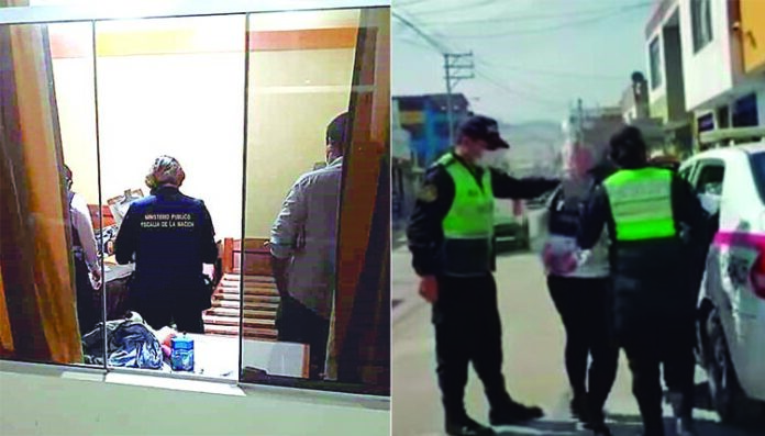 Capturan a 5 miembros de banda dedicada al tráfico ilícito de drogas en Camaná