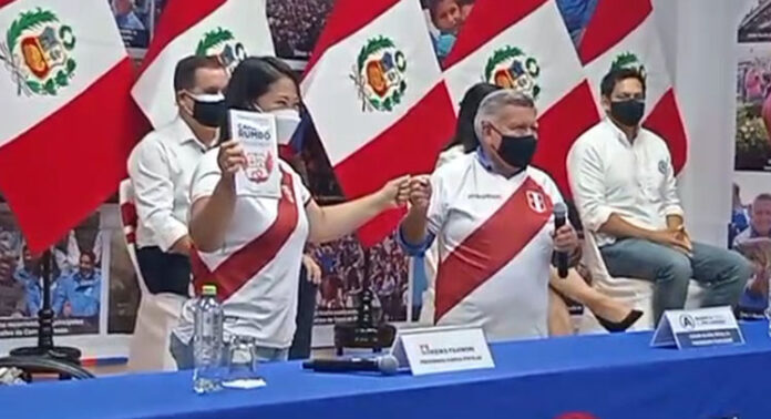 César Acuña respaldará a Keiko Fujimori y partido APP integraría equipo técnico