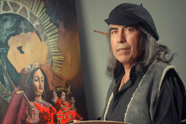 Wilber Maydana Iturriaga, pintor yunguyeño, cumple 45 años de trayectoria artística