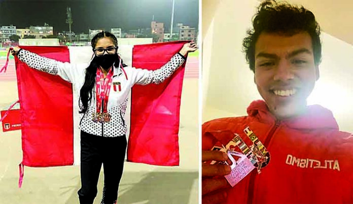 Arequipeños logran 3 medallas de bronce en postas del Sudamericano de Atletismo U20