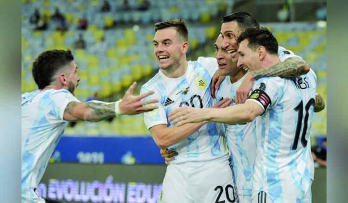 Equipo de Messi derrotó a Brasil y es campeón de la Copa América