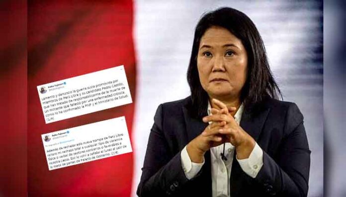 ¿Víctima? Keiko Fujimori denuncia 