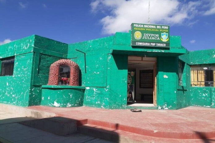 Comuneros frustran robo de maquina trilladora en Tuni Grande