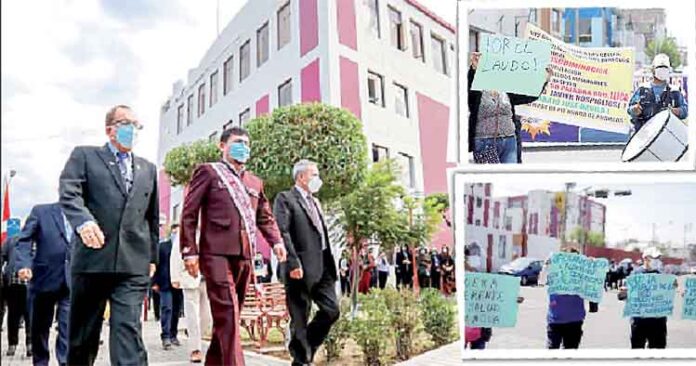 Trabajadores del GRA piden conocer pagos de terrenos del Señor del Gran Poder