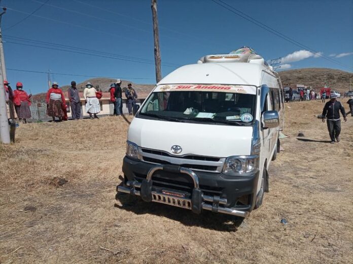 Prisión preventiva a chofer de combi por arrollar y matar a tres mujeres en Yunguyo