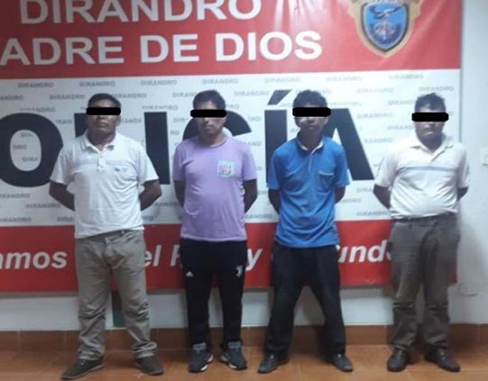 Incautan 18 sacos con insumos químicos para la elaboración de drogas