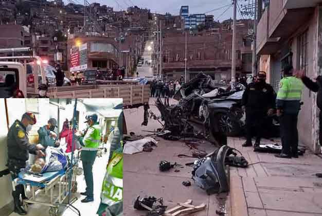 Puno: heridos del accidente en barrio Huáscar presentan múltiples contusiones