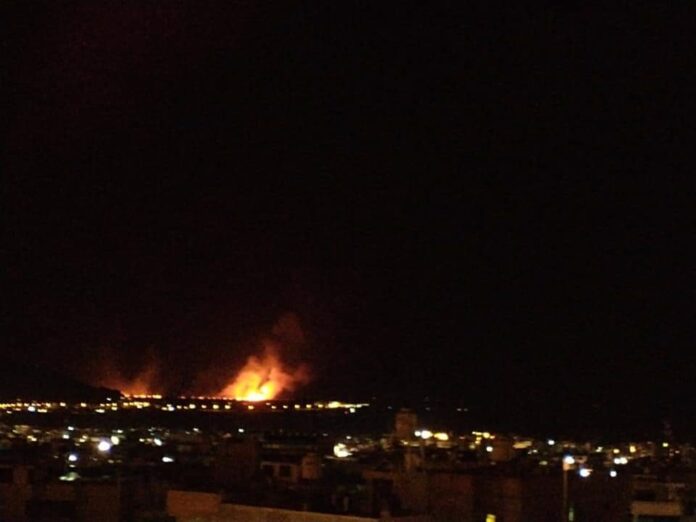 Puno: Incendio forestal desata desgracia en las islas flotantes de los Uros Chulluni