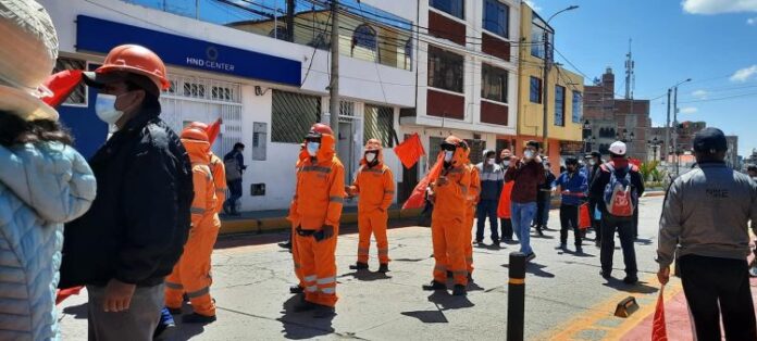 Puno: Ochenta porciento de obreros de construcción civil quedaron desempleados en Pandemia