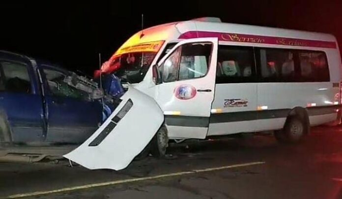 Conductor de transporte interprovincial fallece luego de protagonizar accidente