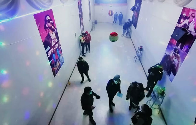 Puno: Garaje que fue acondicionado como discoteca es intervenido por la Policía