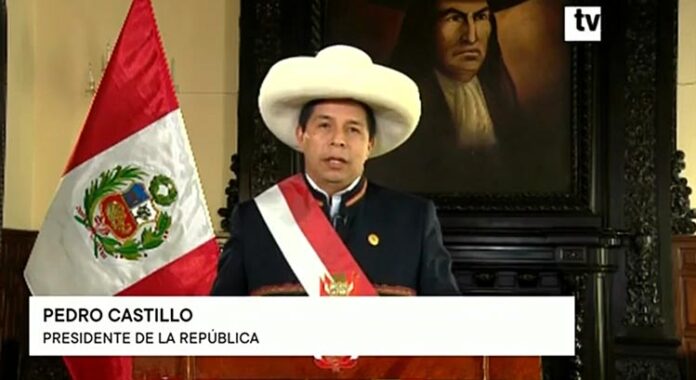 Castillo acepta renuncia de Guido Bellido y anuncia juramentación de un nuevo gabinete