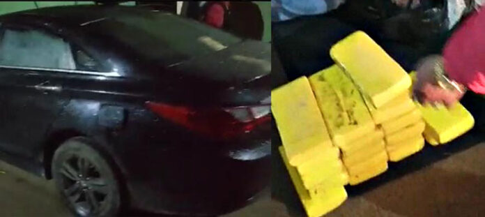 Policías quisieron llevarse vehículo con 90 paquetes de droga en Cabanilla - Lampa