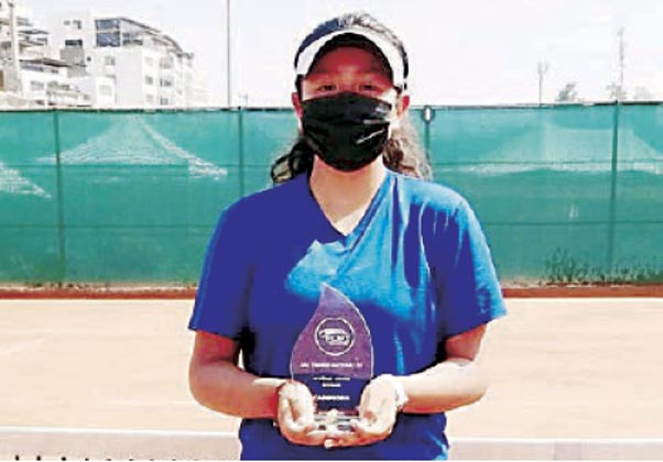 Arequipeña Yleimi Muelle es campeona en el 2do Torneo Nacional G1 de 14 años en Lima