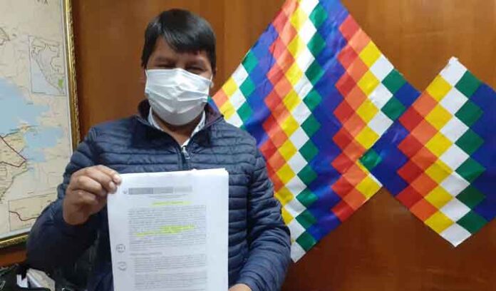 Puno: Germán alejo asume el cargo de gobernador regional en ausencia de Luque Chaiña