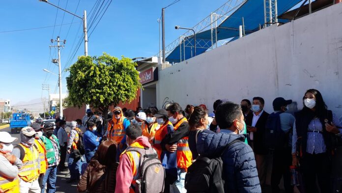 Restringen ingreso de 300 trabajadores al Gobierno Regional de Arequipa