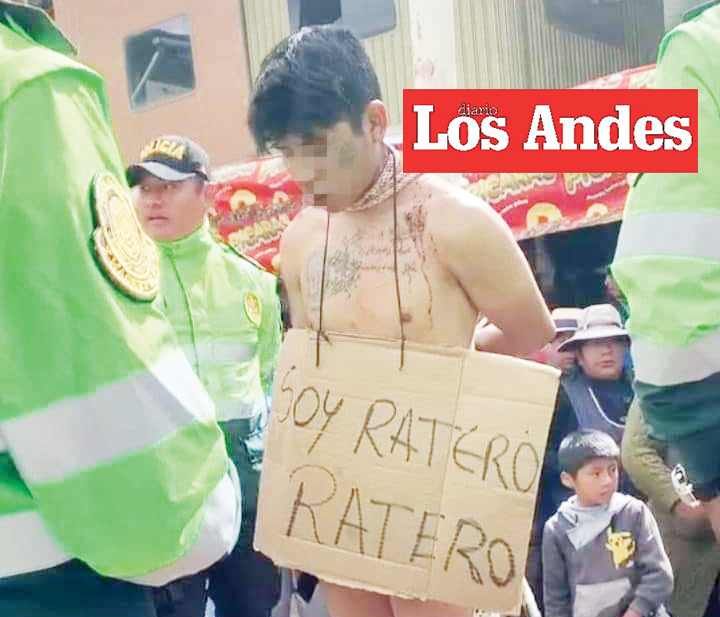 Capturan a ladrón en Las Mercedes
