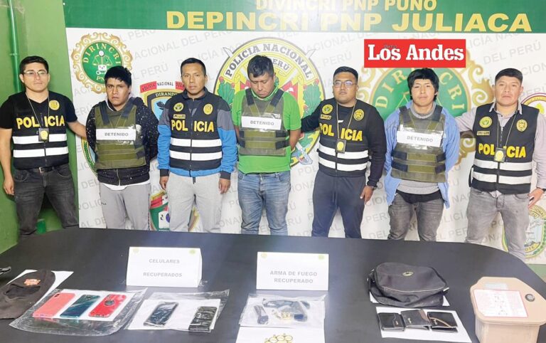Atrapan a ‘Los Lechuceros de Juliaca’