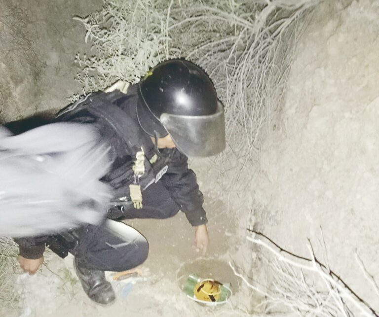 Desactivan 14 granadas en Yura