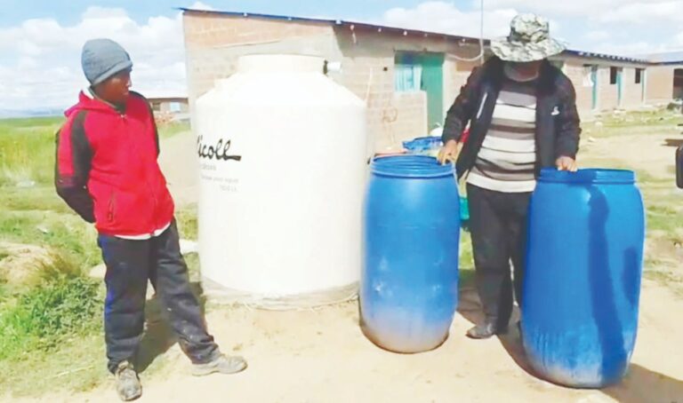 Crisis por el agua en Coata